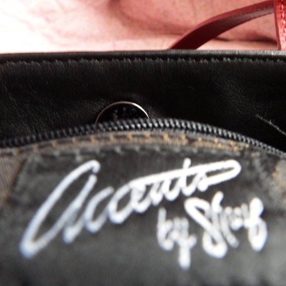 Vintage Accents by Sharif Leather Bag or Tote - Picture 6 of 6